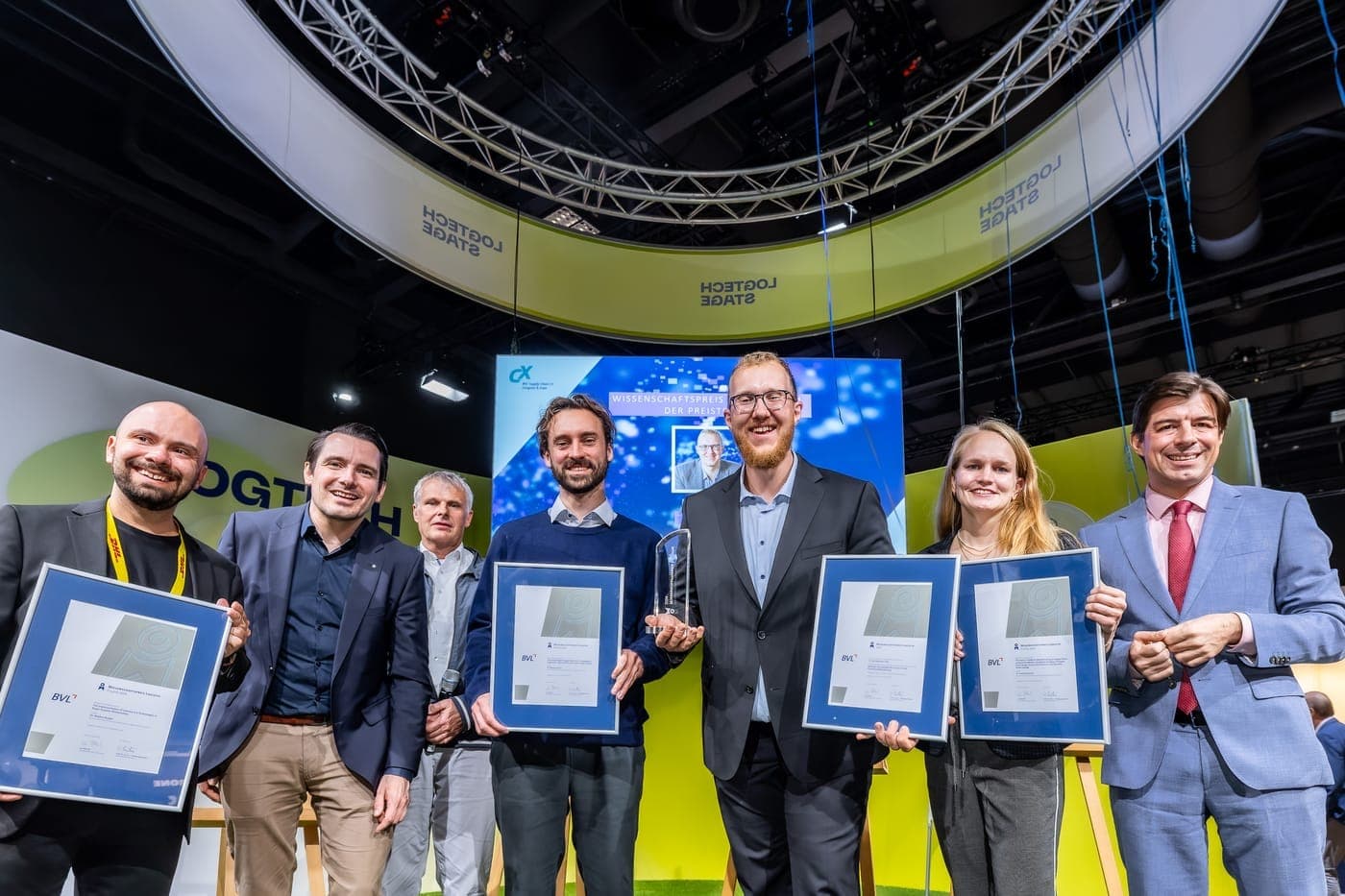 Verleihung des Wissenschaftspreises Logistik 2024 der BVL in Berlin